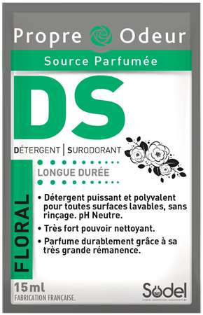 DS DETERGENT SURODORANT FLORALE 15ml x 250 doses