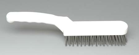 BROSSE ALIMENTAIRE FIBRE INOX A MANCHE 30cm