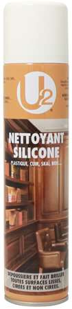 NETTOYANT SILICONE U2 DEPOUSSIERANT 300ml x 12