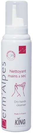 NETTOYANT MAIN A SEC KING DERM'ALPES 150ml x 12