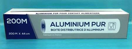 ALUMINIUM BOITE DISTRIBUTRICE RLX 200m x 0.44m