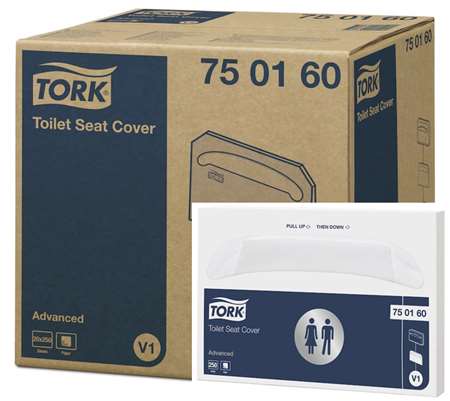 TORK COUVRE-SIEGE 'V1' ADVANCED RECHARGE p/DISTRIBUTEUR x250