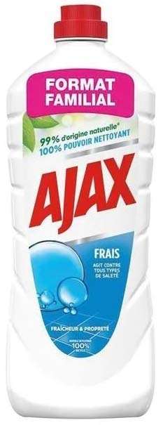 AJAX FRAIS NETTOYANT MENAGER 1.5L x 8