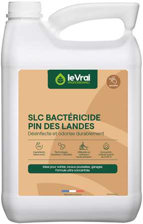 VRAI SLC BACTERICIDE PIN DES LANDES DESINFECTE ODORISE 5L