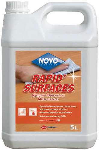 NOVO RAPID SURFACES NETTOYANT DEGRAISSANT 5L