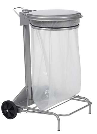 COLLECROULE GRIS A PEDALE 50L