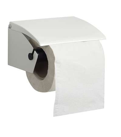 DISTRIBUTEUR PAPIER TOILETTE 1 ROULEAU CAPOT BLANC Blanka