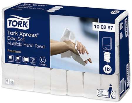 TORK EMP en M 'H2' PREMIUM Xpress EXTRA DOUX 2F EU 100cp x21