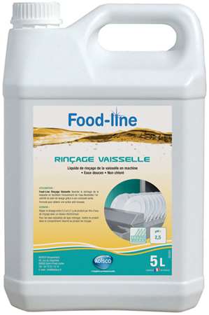 FOOD-LINE RINCAGE VAISSELLE EAUX DOUCES 5L