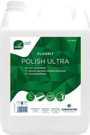 FLOORIT POLISH ULTRA CIRE POUR SOLS A L'ASPECT MOUILLE 5L