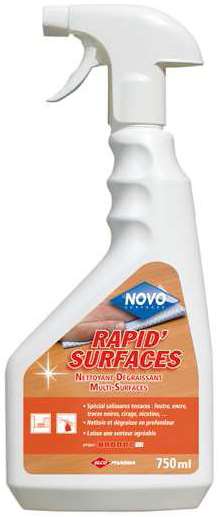 NOVO RAPID SURFACES NETTOYANT DEGRAISSANT 750ml x 6