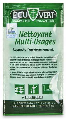 ECU VERT NETTOYANT MULTI-USAGES ECO EU 20ml x 250 doses