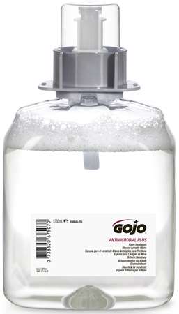 GOJO FMX ANTIMICROBIAL PLUS MOUSSE MAINS (mild) 1250ml x 3