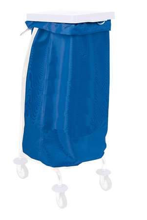 SAC A LINGE UNI 65L POLYESTER FOND PLAT (170g/m²) BLEU