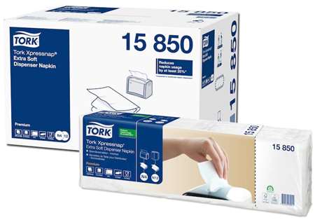 TORK SERVIETTE 'N4' Xpressnap PREMIUM BLC 2F ECO EU x 8000