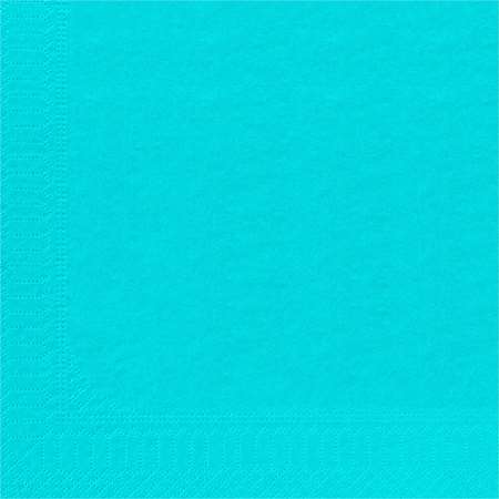 SERVIETTE 39x39 VIVE OUATE 2F TURQUOISE ECO EU x 1800