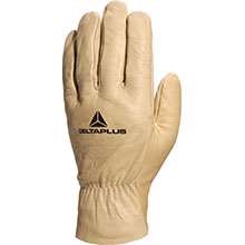 GANT CUIR PLEINE FLEUR de BOVIN Taille 9 BEIGE x 12