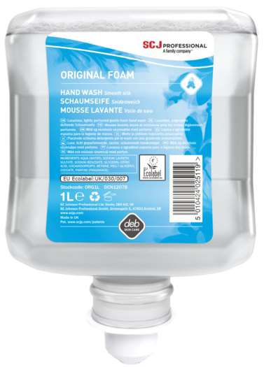 DEB ORIGINAL FOAM MOUSSE DOUCE MAINS-CORPS ECO EU 1L x 6