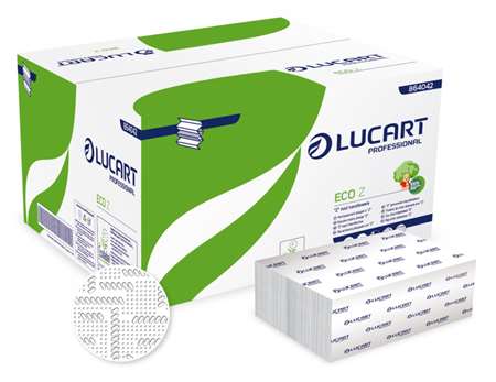 EMP en Z GAUFRE 24x22,5cm BLANC 2F ECO EU 200cp x 15 paq