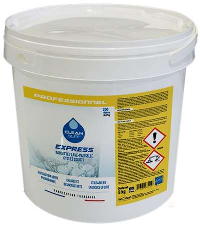 CLEAN SURF EXPRESS LV PRO x 200 doses SEAU 5kg