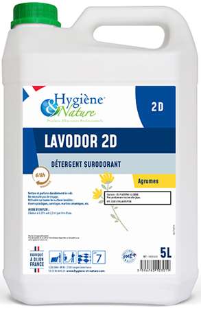 NETFLORE LAVODOR 2D DETERGENT SURODORANT AGRUMES 5L