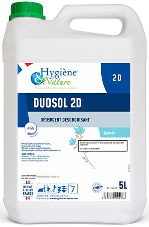 NETFLORE DUOSOL 2D DETERGENT DESODORISANT BORNEO 5L