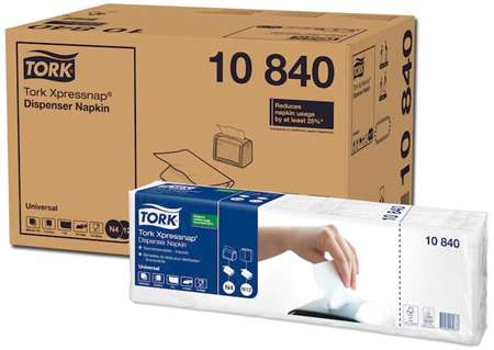 TORK SERVIETTE 'N4' Xpressnap UNIVERSAL BLC 1F ECO EU x 9000