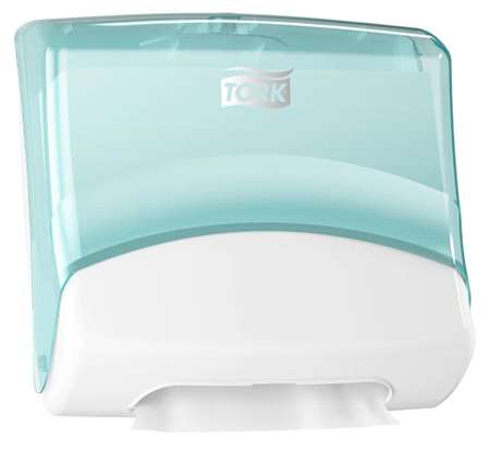TORK DISTRIBUTEUR CHIFFON 'W4' BLANC/TURQUOISE