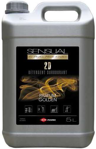 SENSUAL 2D GOLDEN DETERGENT SURODORANT 5L