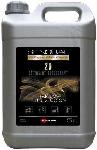 SENSUAL 2D FLEUR DE COTON DETERGENT SURODORANT 5L