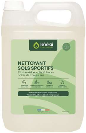 VRAI NETTOYANT SOLS SPORTIFS (Actisols HM) 5L