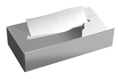 CLEANBOX BOITE DE MOUCHOIRS INOX