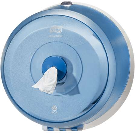 DISTRIBUTEUR PAPIER TOILETTE SMARTONE MINI SIMPLE BLEU 'T9'