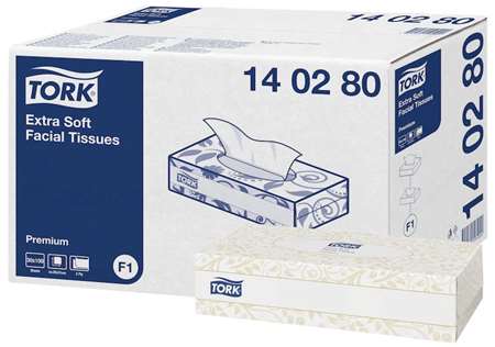 TORK MOUCHOIR BOITE RECTANGLE 'F1' PREMIUM 2F EU 30bt de 100