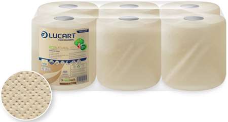 ECO NATURAL 450 WIPER BOBINE BEIGE 2F ECO EU 450cp x 6