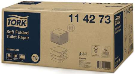 TORK PAPIER TOILETTE 'T3' PREMIUM 2F ECO EU 252cp x 30paq