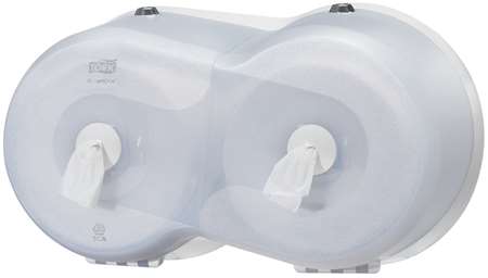 DISTRIBUTEUR PAPIER TOILETTE SMARTONE BLANC MINI DOUBLE 'T9'