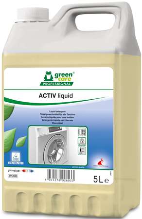 GREEN CARE ACTIV LIQUID LESSIVE CONCENTREE TOUT TEXTILE 5L